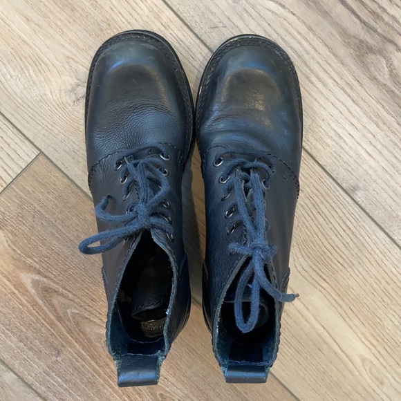 MIA chunky heel vintage Y2K lace up ankle boots - Picture 2 of 15